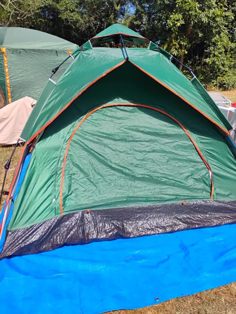 Barraca de camping automática 4 pessoas - Foto 5