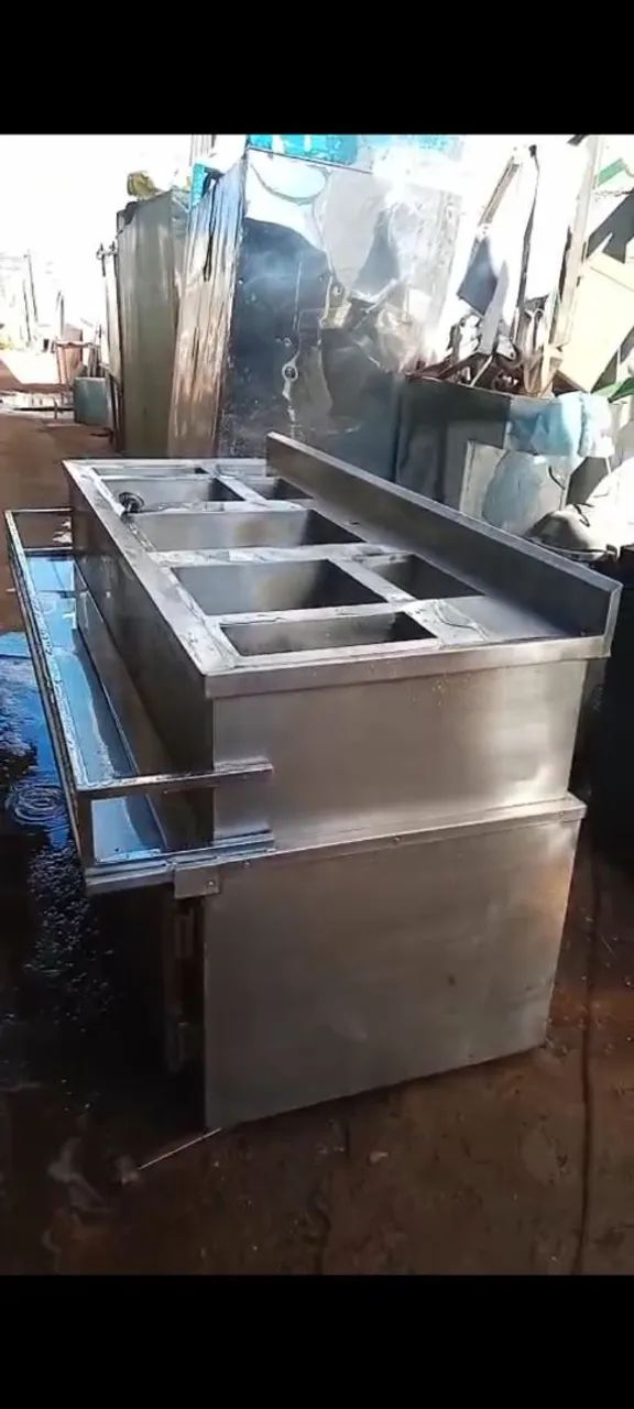 Balcão barman em aço inox  - Foto 2