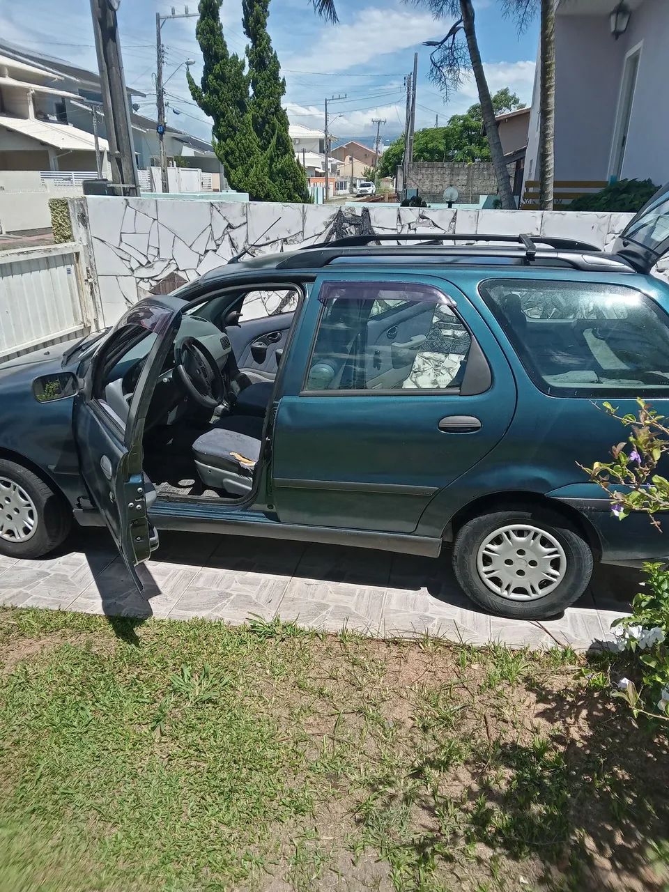 Fiat Palio Weekend 1.0 6-marchas 2000 - Foto 2