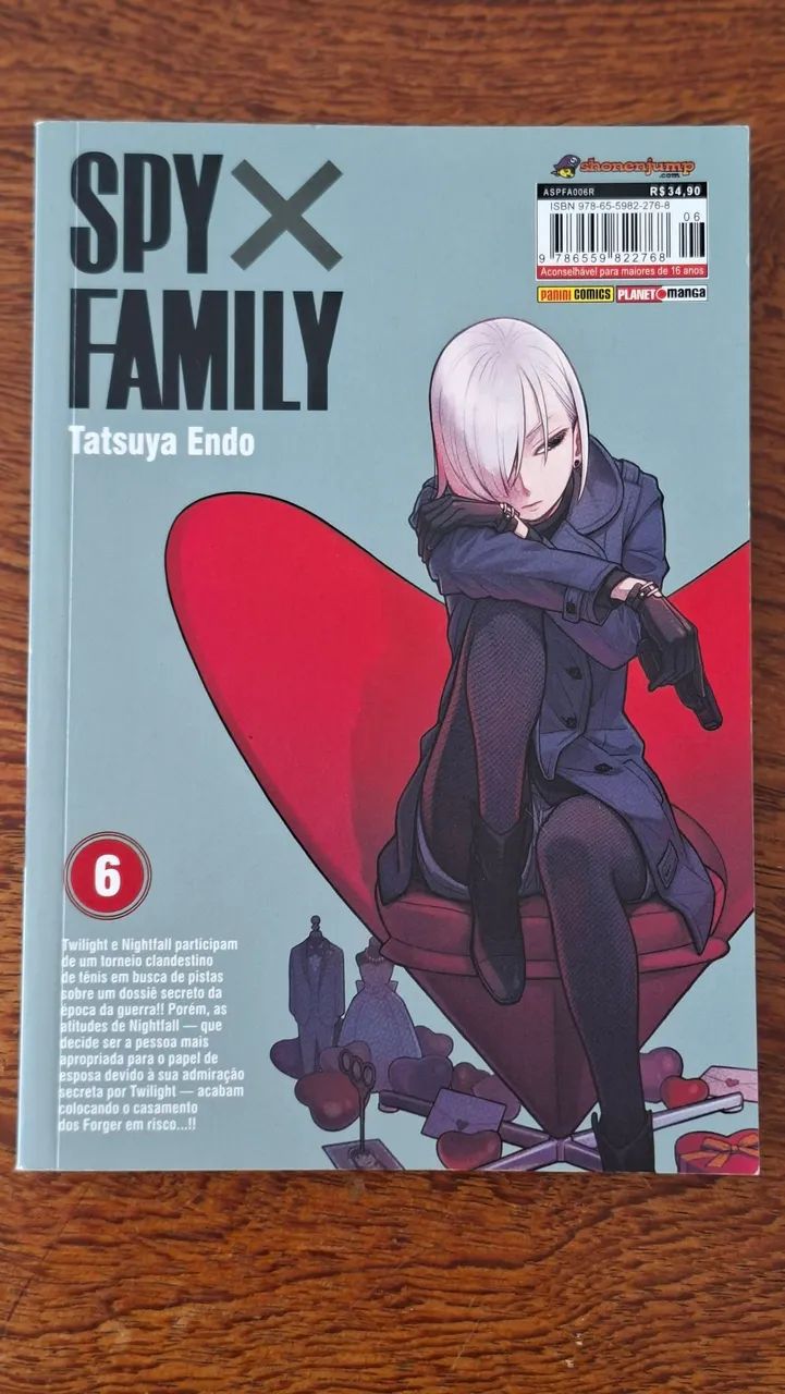Spy x Family - Volume 6 - Livros e revistas - Cuparaque 1536977311