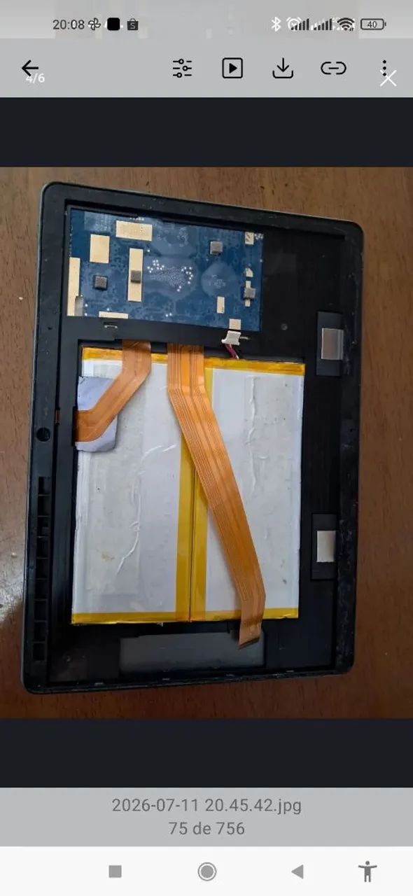 tablet quebrado pispley tout  - Foto 2