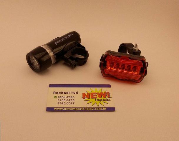 Kit Bike 2x1 ( Lanterna e Sinalizador )