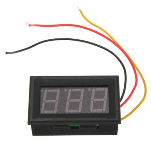 Mini Voltimetro Digital ( Com Remoto ) Led Vermelho