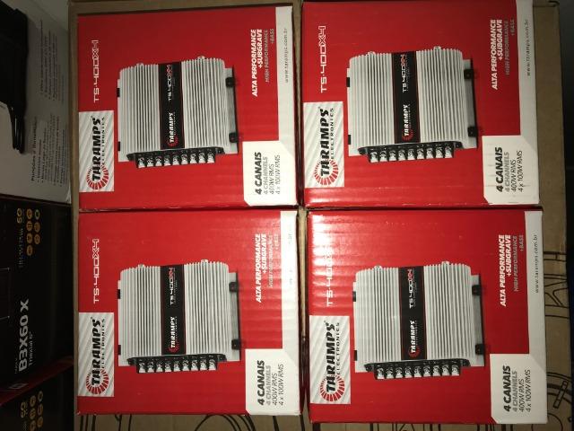 TS400 4 canais modulo amplificador digital Taramps Novo 1 ano de garantia Parcelamos 12x - Foto 3