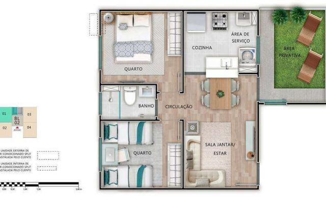 Residencial Monte Berlim - 39m² - São Carlos, SP - ID3855 - Foto 9