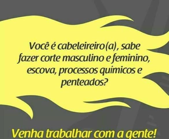 Vaga para cabeleireiro
