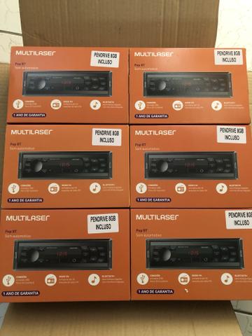 Multilaser POP BT Radio Bluetooth com pen drive 8GB Novo Garantia - Foto 2