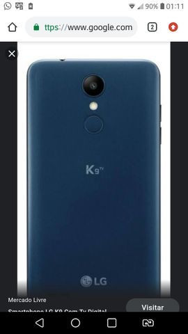 Vendo lgk9 novo