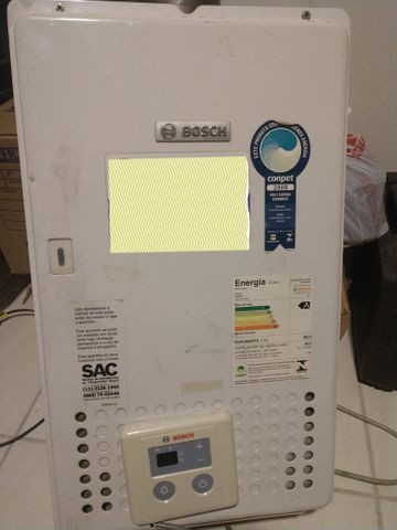 Vendo/ Troco - Aquecedor de Água Gás Natural Bosch GWH 720 CTDE, 36 Litros