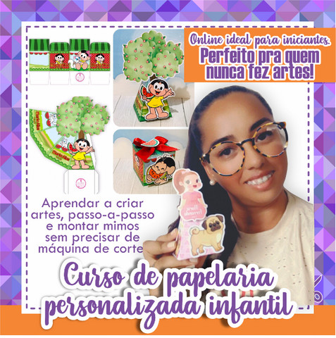 Curso Papelaria Personalizada para iniciantes