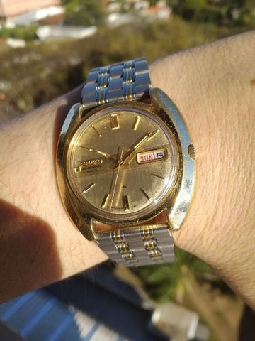 Raríssimo Seiko 19 Jewels * Golden Edition Fab 05/83
