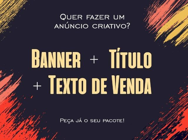 Banner + Título + Texto de Venda para Anúncios OLX