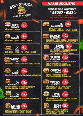 Lanches & Porções