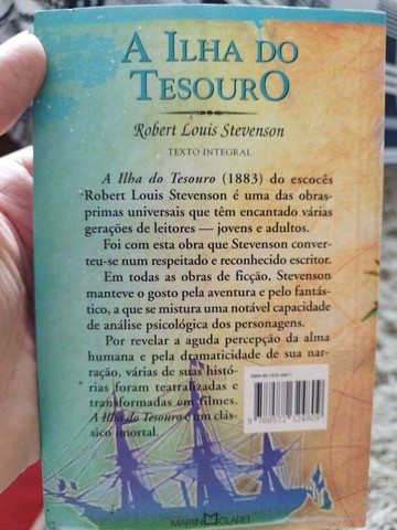 Vendo o livro  A Ilha do Tesouro de Robert Louis Stevenson - Foto 2