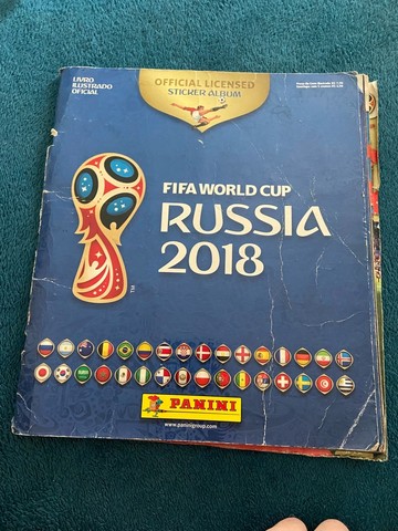 álbum da copa do mundo 2018 completo 