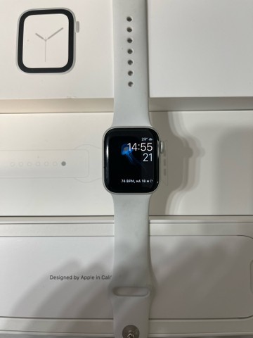 apple watch serie 5 40mm prata