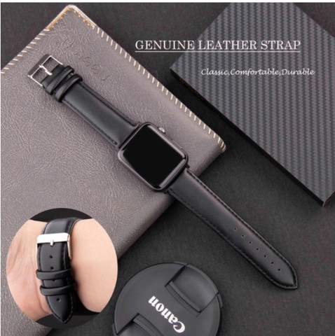 Pulseira Couro pra Apple Watch , Iwo 42/44/45/46/49mm - Foto 3