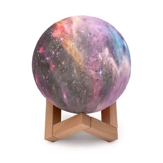 (NOVO) Abajur Lua Cheia Galáxia 3D - Foto 2