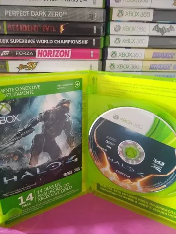 Halo 4 jogo de Xbox 360 original 2 cds - Desconto no Preço