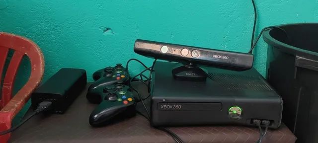 Xbox 360 Super Slim Bivolt Vídeo Game Completo Para Jogar