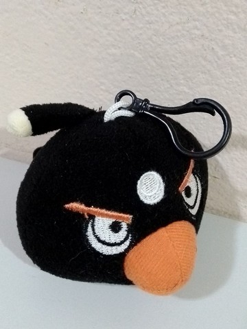 Pelúcia Angrybirds chaveiro original  - Foto 2