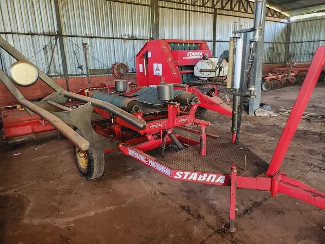 Conjunto de Fenação PRÉ secado  Enfardadeira de ROLO John Deere, Ancinho e enleirador 2