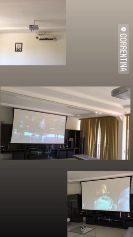 Instalação de projetor e tela  - Foto 6