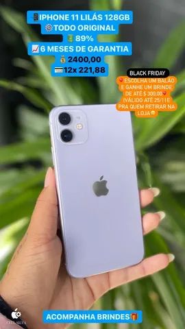 IPHONE 11 128GB COM GARANTIA 