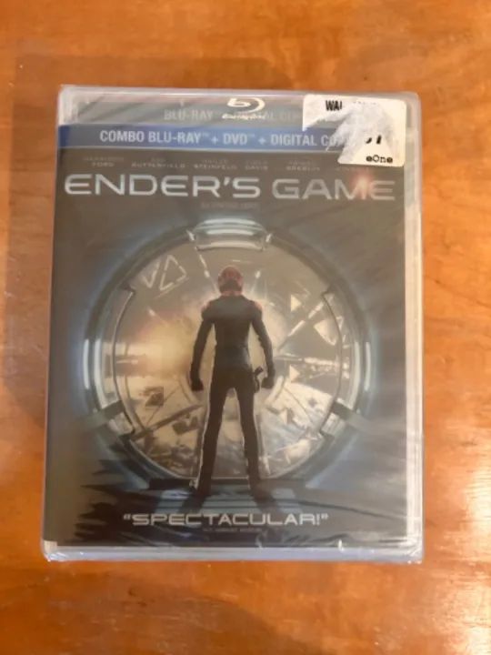 Blu-Ray Ender's Game - O Jogo do Exterminador. Importado. Sem legendas em Português