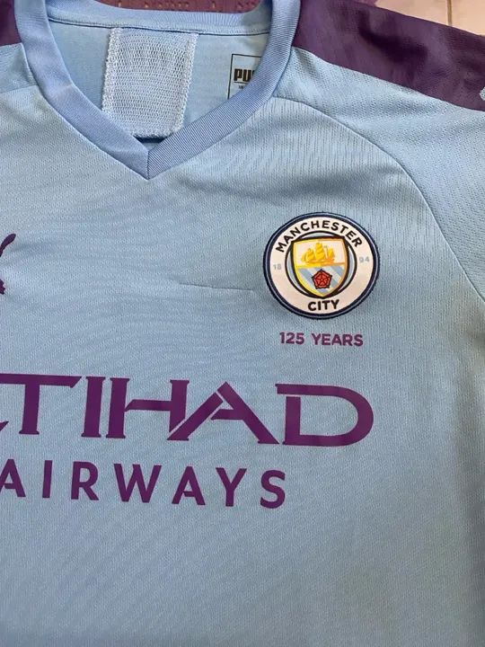 Camisa de Futebol Manchester City - Tamanho M - Foto 4