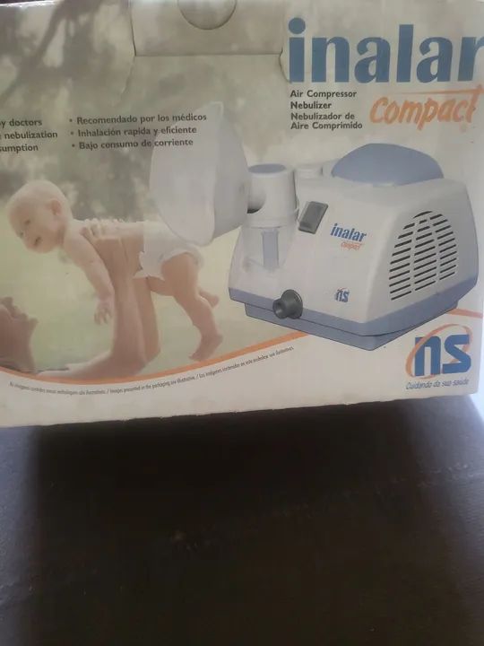 Inalador Portátil Inalar Compact - Usado pariu de funcionar  - Foto 2