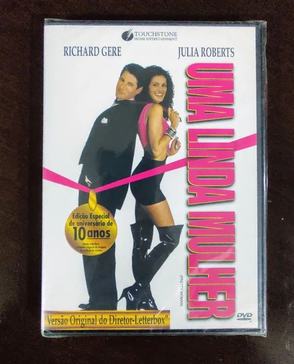 DVD Uma Linda Mulher Edição Especial 10 anos lacrado
