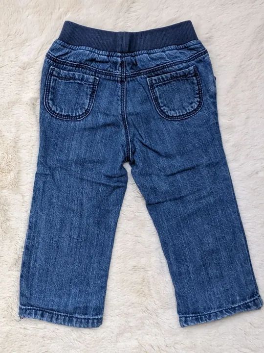 Calça jeans Bebê Menina Gymboree 12/18 Meses - Foto 2