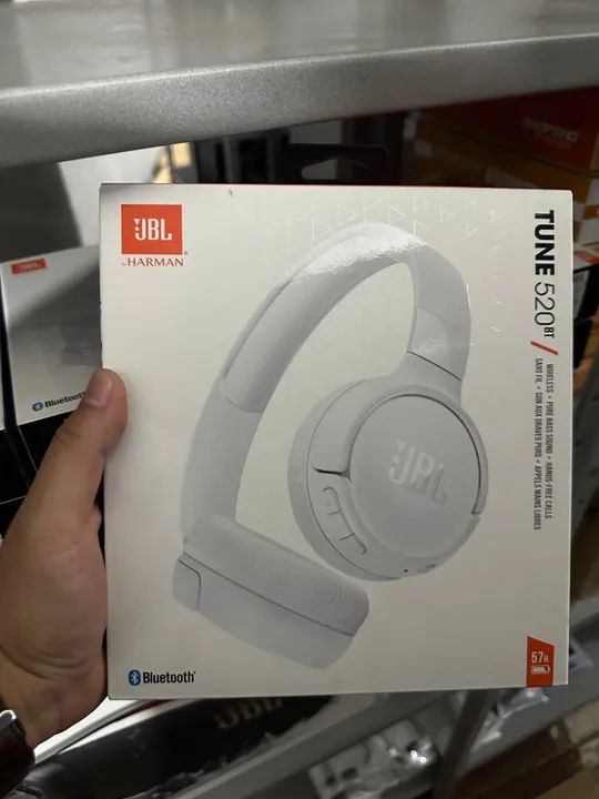 Fone De Ouvido JBL Tune 510, Bluetooth - Branco