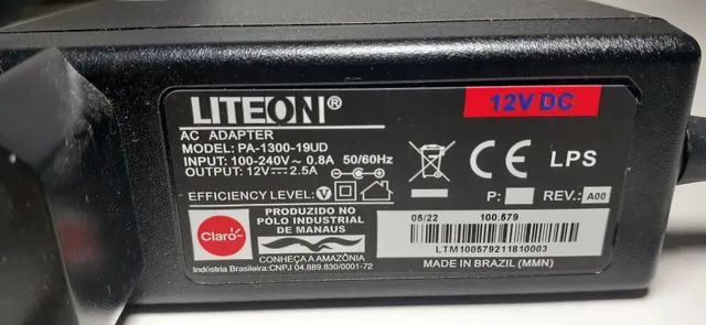 Conversor BiVolt 127/220v Output 12v - Foto 4