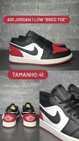 Air Jordan 1 low "Bred toe"