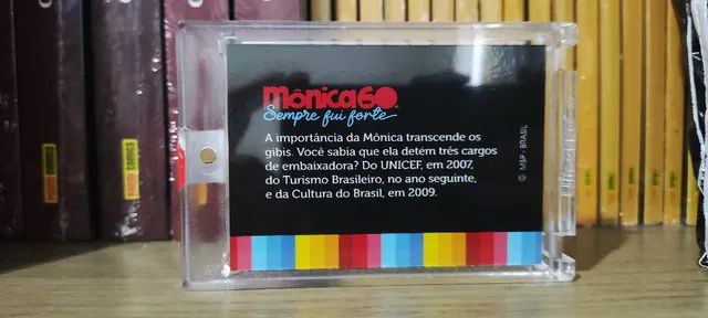 Mônica 60 Anos Premium Card 2023 Panini Lacrado - Foto 2