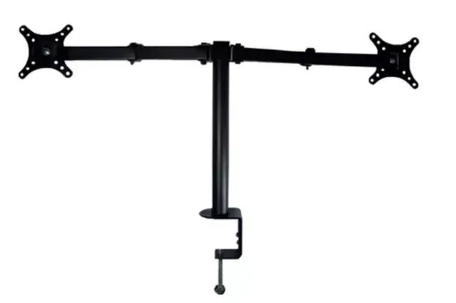 Suporte Para 2 Monitores Duplo Articulado Mesa Ajustável de 10" até 32" - Foto 2