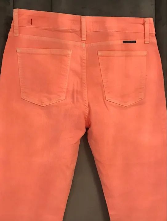 Calça  - Laranja Neon NOVA marca FOR ONE TAM 42 - Foto 2
