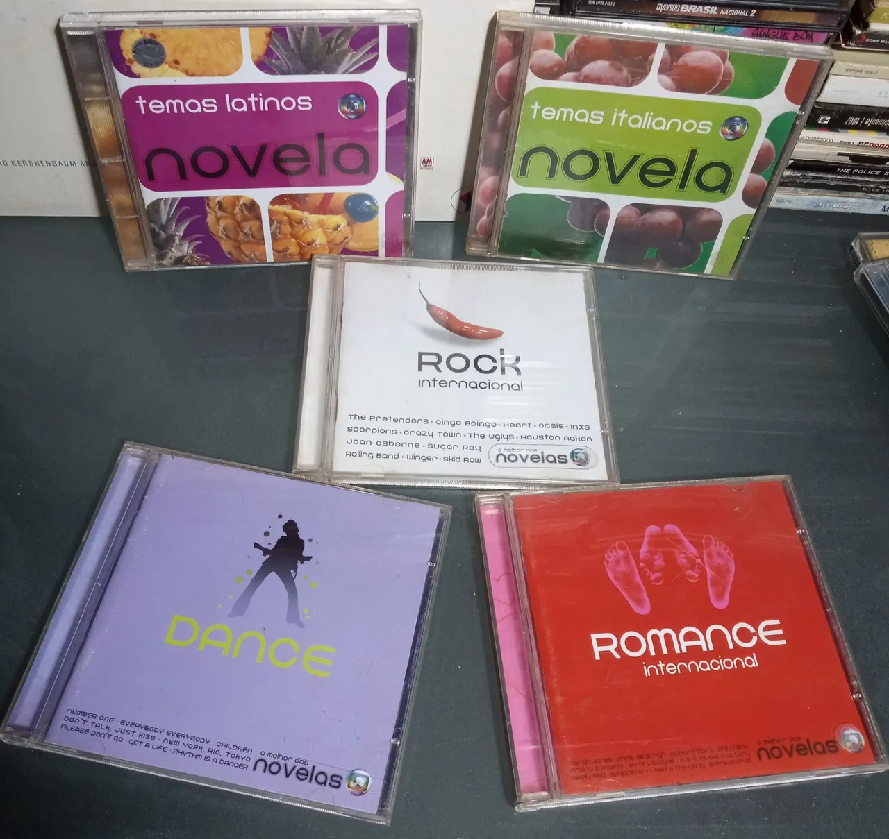 Coletâneas De Temas De Novelas Da Globo Com 5 Cds