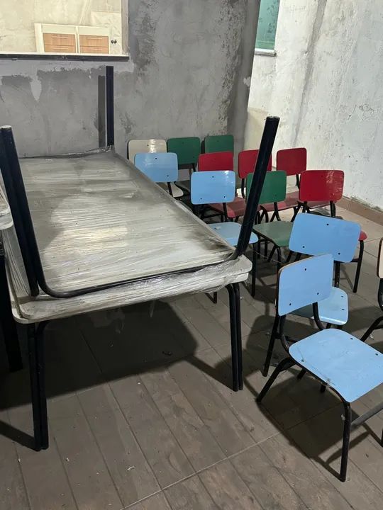 mesas para creche 