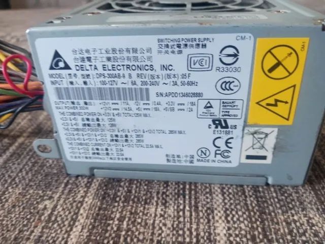 FONTE ENERGIA COMPUTADOR DESKTOP 295W   DP:-300ab - Foto 5