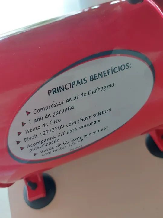 Compressor de Ar Schulz Portátil - Foto 4