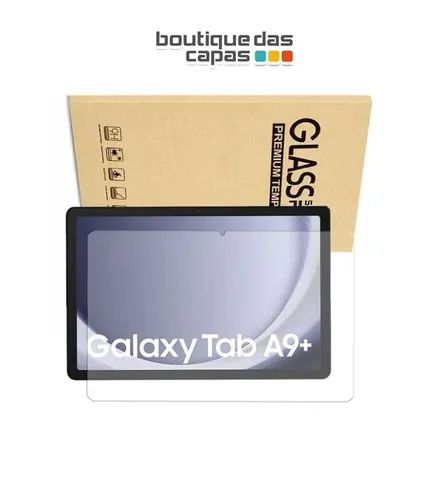 Película vidro proteção tela samsung TAB A9+ A9 PLUS 11 X210 X215 X216 e S8 X700 X706 - Foto 2