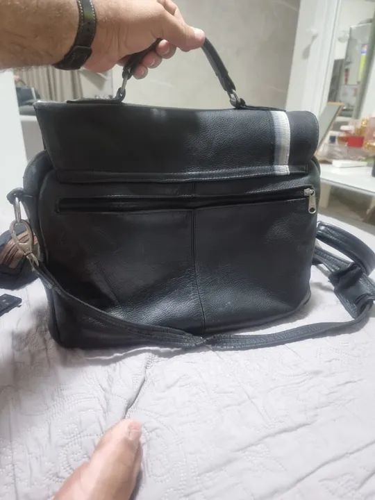 Pasta Executiva JFE em Couro Legitimo - R$180 - Foto 4