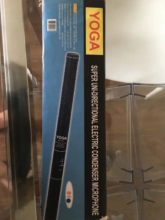 Microfone unidirecional profissional