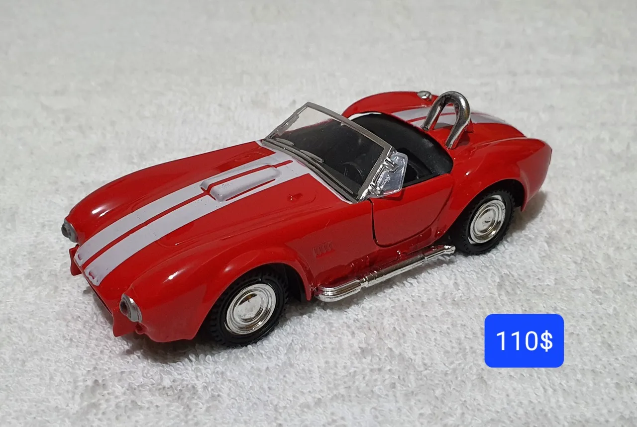 Carrinho miniatura Ford Shelby Cobra