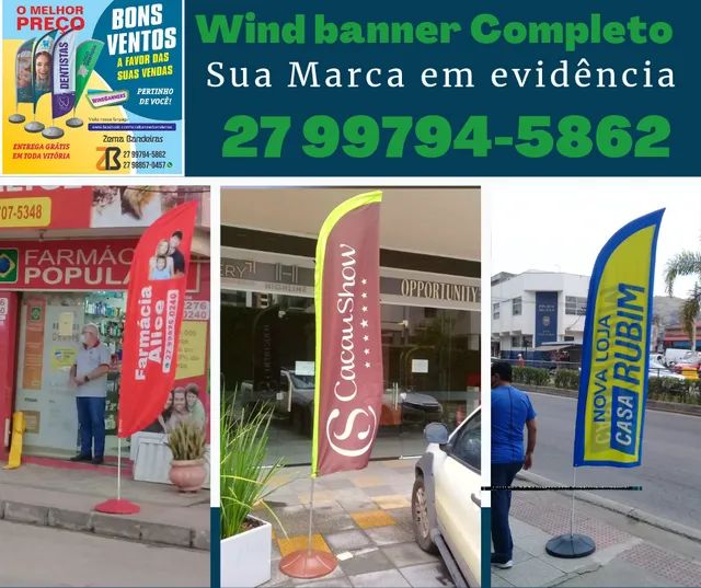 Wind Banner Completo Distribuidora de Bebidas - Foto 5