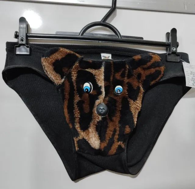 Cueca e Calcinha fantasia de Bichinhos