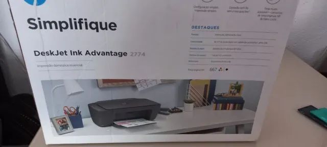 impressora Hp DeskJet Advantage 2774